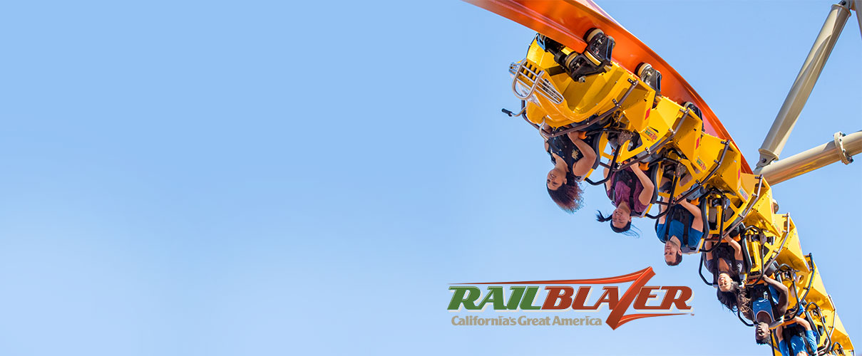 An exciting adventure to Great America includes rollercoasters